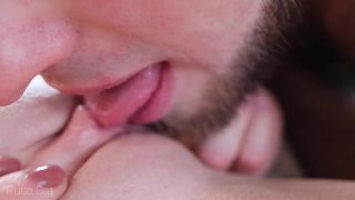 Amateur Long passionate pussy licking: Real female orgasm (-8