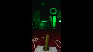 BigTittyGothEgg, Thicc Velma Riding An Alien Dildo Onlyfans (Toys)-3