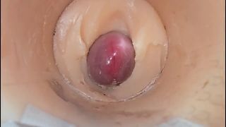 Big Dick Camera deep inside tight pussy captures huge cum explosion-1