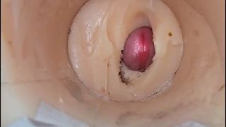 Big Dick Camera deep inside tight pussy captures huge cum explosion-3