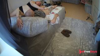 Mother-in-law gives me a blowjob during a break-9