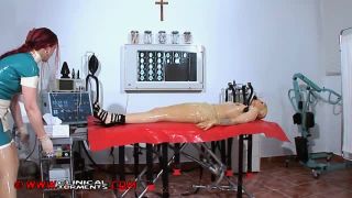Clinical Torments Black Venus Has Come To The Rubber Clinic For The Mothers (Black porn)-9