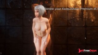 Horny warlord and her assistant fuck a nun in all holes-6