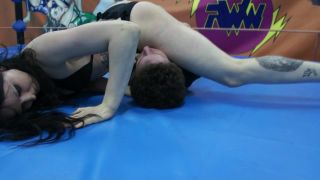 xxx video clip 30 money fetish Mixed Wrestling Zone - Karina Gotika - No Taps Allowed Russian Style, scissors on femdom porn-0