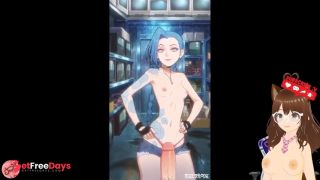 [GetFreeDays.com] Jinx stops me from cumming on her tits with a device League of legends animation - Jazziuu Sex Stream February 2023-7