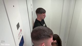 Caught In Elevator SD Sex - Rossa Vaxx Teen Blowjob Orgasm-1