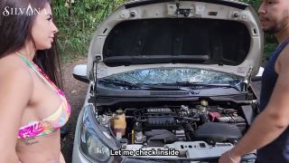 online porn clip 11 A Stranger Fixed My Car, Out Of Gratitude I Give Him a Great Fuck And He Cums All Over My Pussy Silvana Lee [Onlyfans] (FullHD 1080p) | fetish | femdom porn extreme femdom pegging-1