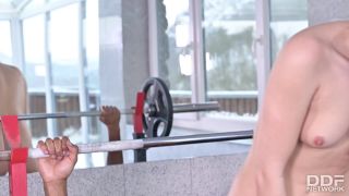 online porn video 37 Alexis Crystal - Athletic Czech Strumpet Gets Herself A Chocolate Treat At The Gym (FullHD), femdom orgasm torture on femdom porn -7