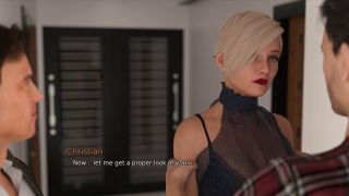 Adult Gameplay Videos - My Husband's Boss - Chapter 1 - Christian fucked Hutch's wife Vivian in the garden - Highlight-7