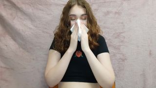Pt 2WetSchoolGirl - Loud Nose Honking With Red Lips-5
