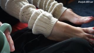 free porn video 7 Teasing Toering Toejob From MILF In Legwarmers | cum for me | feet porn desi foot fetish-1