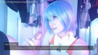 Video Rei Ayanami First Time, Fucks Rough With Her Big Oiled Ass, M...-9