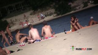 Everyone is staring at these gorgeous naturist teens  5-8