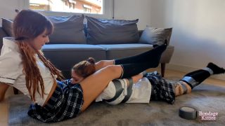 Femdom Kitties' Homework Domination - HD Bondage Lezdom Thrill!-3