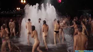 All naked people by the fountain-0