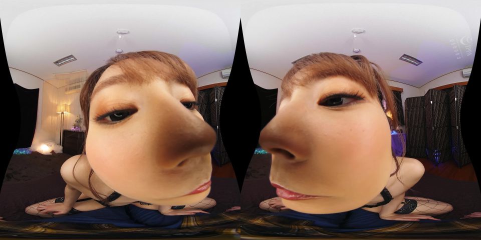 BIBIVR-076 【VR】どんなに男がイってもイってもやめない 顔舐め＆唾たらし特化 生唾ごっくんヘルス河南実里