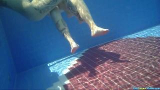 Naked teens in the pool Teen!-9