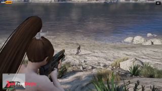 [GetFreeDays.com] GTA V Nude Mod Installed Game Play Part 12 GTA 5 Missions Story Mode Adult Stream May 2023-7