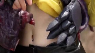 [SuperMisses.com] MSZ-12 Blame a Super Heroine With Special Attack: Beast Ranger -Beast Yellow (FHD ver.)-007-8