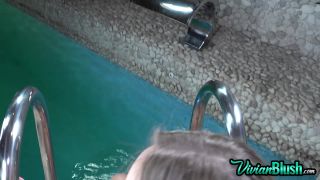 VivianBlush presents Vivian Blush in Low Cut Swimsuit-4