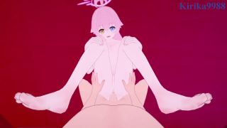kirika9988 - Takanashi Hoshino and I have intense sex in a love hotel. - Blue Archive POV Hentai-8