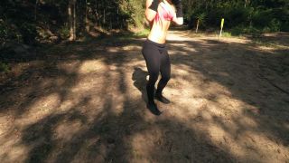 Scarlet Chase's Explicit Anal Action on Public Track Unveile-2