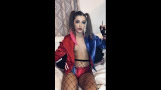 Ryderrhiannon harley quinn halloween solo masturbation-0