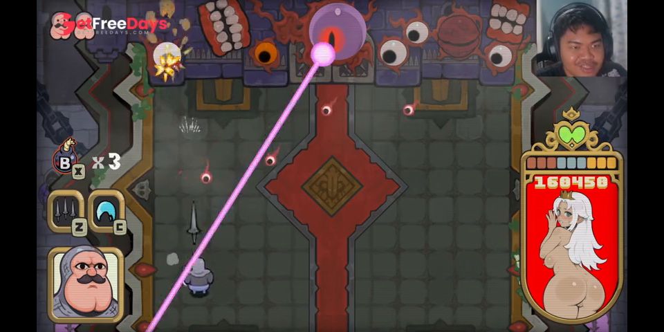 H-Game Shoot-em-ups ButtKnight Game Play part Final