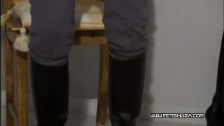 Changing my boots.-6