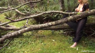 Delia DeLion / Delia TS - Through a Black Veil Quick Vie...-5