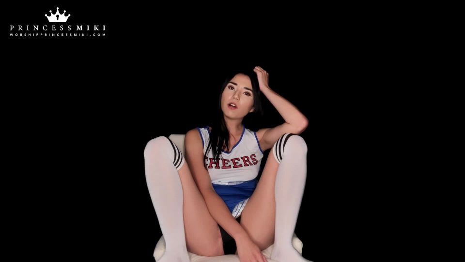 Princess Miki – Cheerleaders Trigger Losers - Dirty talk