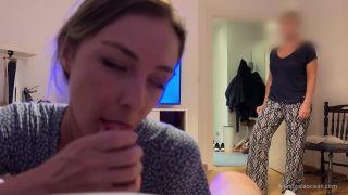 adult clip 5 Anastasia Ocean - Caught Me Giving a Blowjob To My Boyfriend. We Were Talking And She Watched And He Cum. - [PornHub] (FullHD 1080p) | fetish | femdom porn femdom legs-0