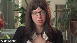 xxx video 49 Alice Karina – LEAKED!! Boss makes employee jerk off in zoom meeting!!, redhead fetish on femdom porn -8