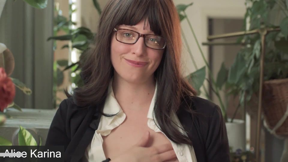 xxx video 49 Alice Karina – LEAKED!! Boss makes employee jerk off in zoom meeting!!, redhead fetish on femdom porn 