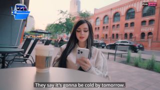 Pretty Girl Public Masturbation on Street & Cafe - 1080p Ful-2