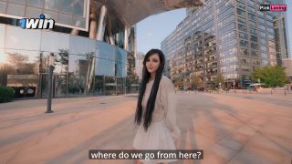 Pretty Girl Public Masturbation on Street & Cafe - 1080p Ful-4