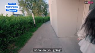 Pretty Girl Public Masturbation on Street & Cafe - 1080p Ful-6