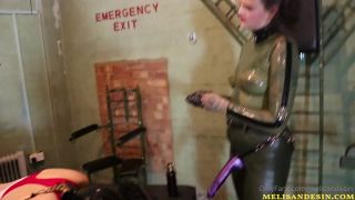 Female vs Male slave Experiment strapon fucking Strapon!-5