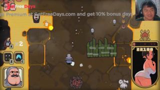 H-Game Shoot-em-ups ButtKnight Game Play part 2-1