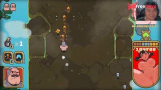 H-Game Shoot-em-ups ButtKnight Game Play part 2-4