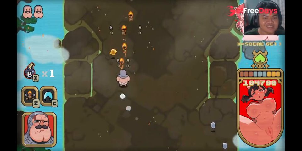 H-Game Shoot-em-ups ButtKnight Game Play part 2