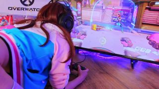 femdom control solo female | Gamer Dva Plays With Fuck Machine – Korpse Kitten | nerdy girls-9