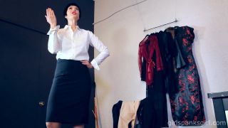 Chrissy Spanks Her Boss.-1