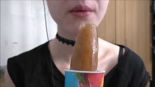 Peas and Pies 20180812 - ICE TEA CALIPPO ~ Intense Licking & Mouth Sounds-0