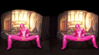 Bravo Models Cosplay 3D VR Videos  356 Rebecca Black  Pink Spandex Cost-4