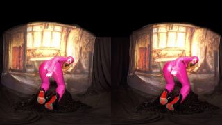 Bravo Models Cosplay 3D VR Videos  356 Rebecca Black  Pink Spandex Cost-7