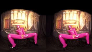 Bravo Models Cosplay 3D VR Videos  356 Rebecca Black  Pink Spandex Cost-8