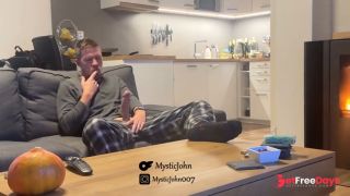 [GetFreeDays.com] homey comfort in black socks by a lit fireplace with a cumshot Adult Stream April 2023-0