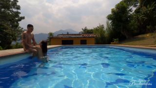 Seducing My Friend In The Pool-1