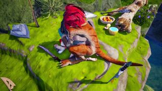 Wild Sin - Threesome with a Lizardman with two dicks, Warrior Princes and Elf have double fuck, anal and facial-1